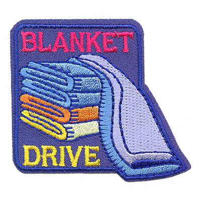 12 Pieces-Blanket Drive Patch-Free shipping