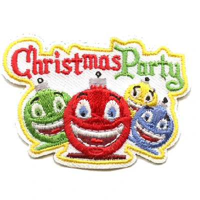12 Pieces-Christmas Party Patch-Free shipping