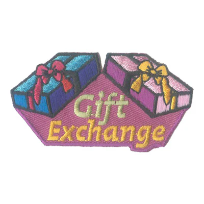12 Pieces-Gift Exchange Patch-Free shipping