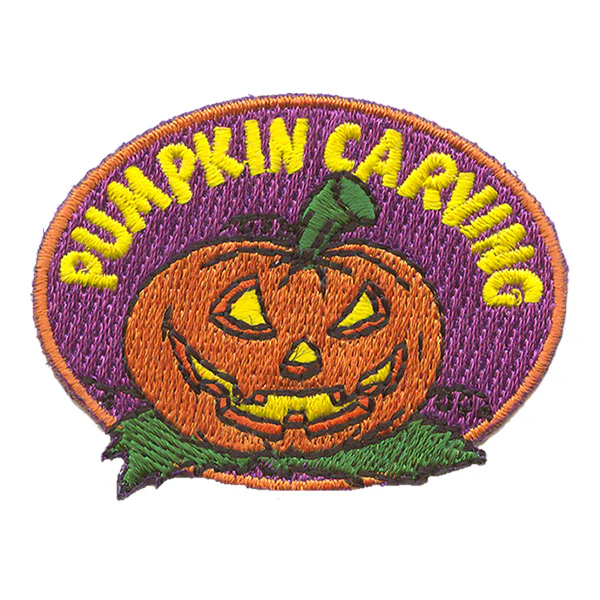 12 Pieces - Pumpkin Carving Patch - Free Shipping
