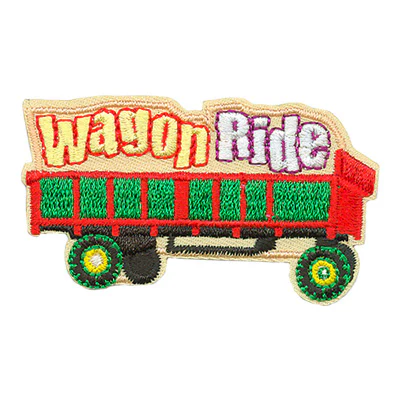 12 Pieces-Wagon Ride Patch-Free shipping