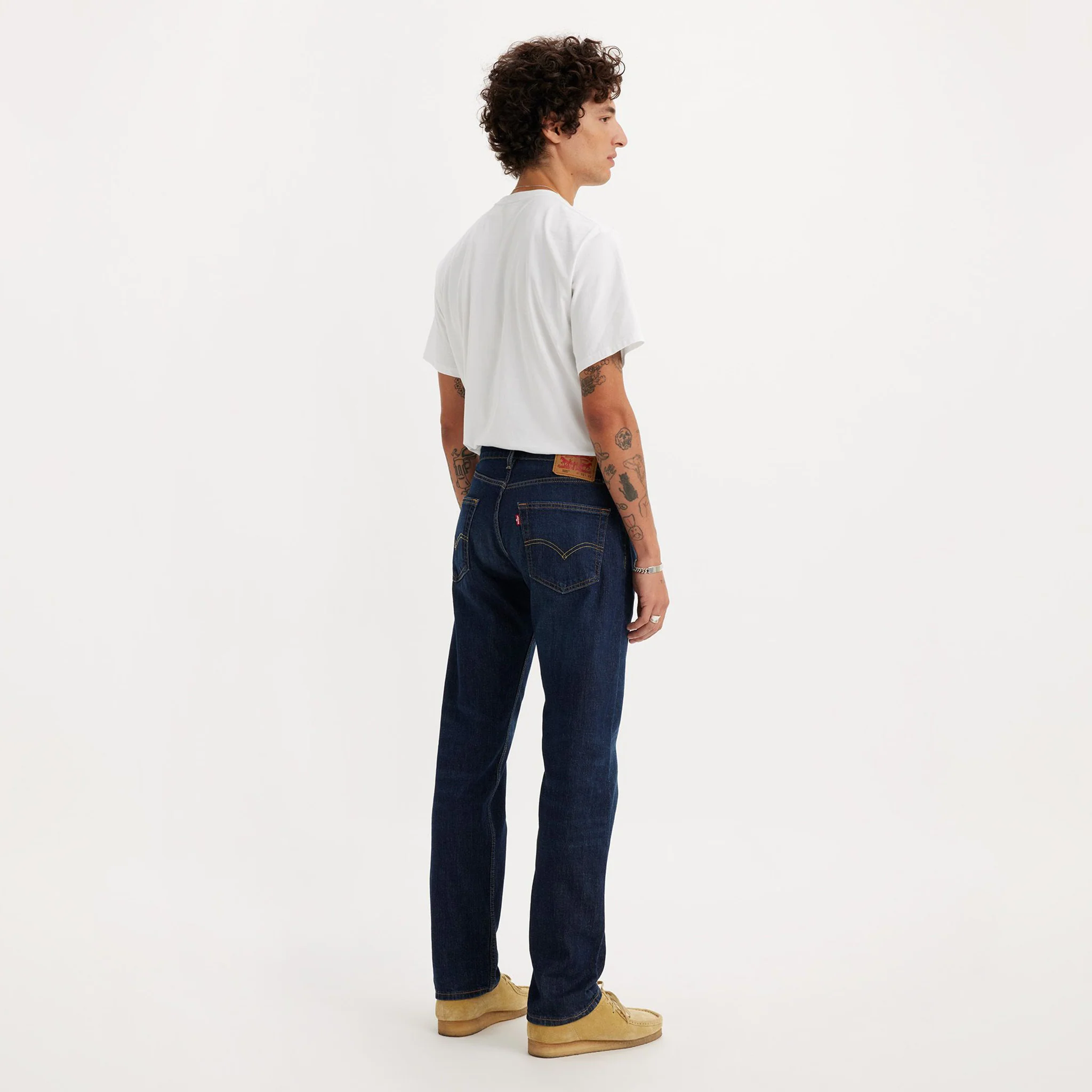 505™ Regular Fit Men's Jeans - Nail Loop Knot - 00505-2195 - Image 3