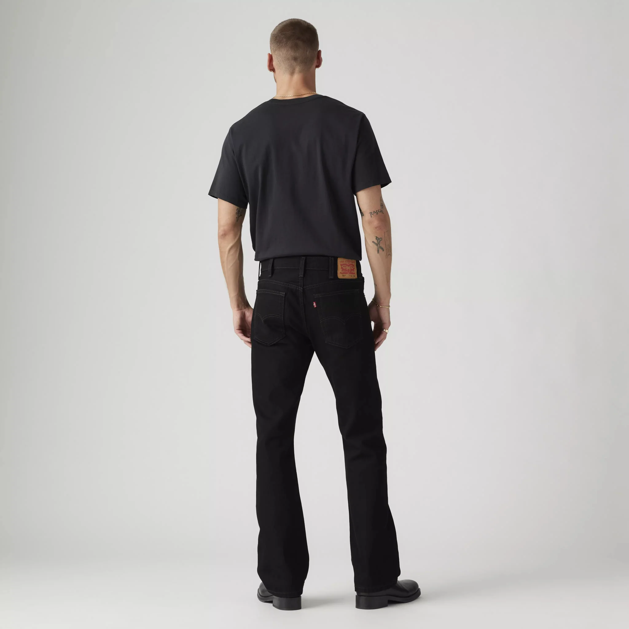 517™ Bootcut Men's Jeans - Black - (00517-0260) - Image 3