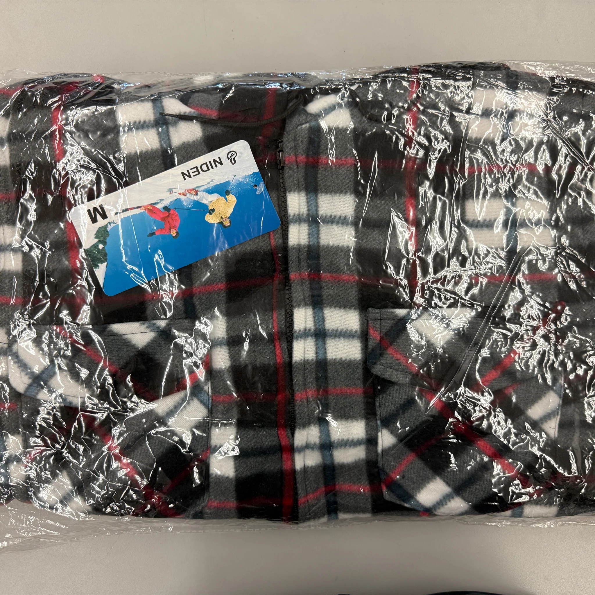 Basics Zip Up Flannel Fleece Jacket, Clearance - Image 5