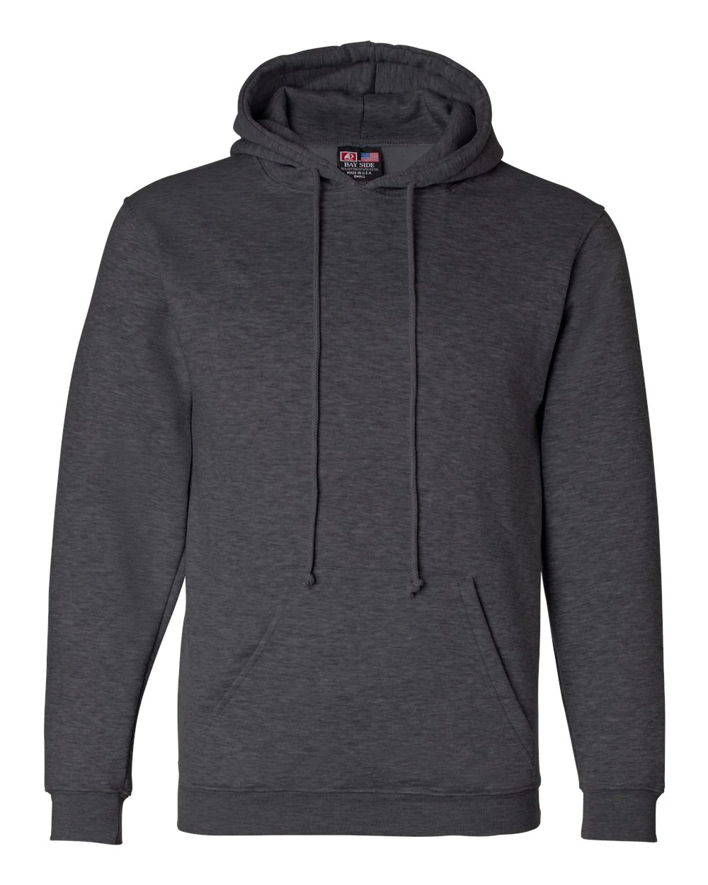 Bayside USA-Made Hooded Sweatshirt - Image 5