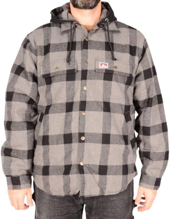 Ben Davis Flannel Jacket -  355 Green -New Items - Image 3
