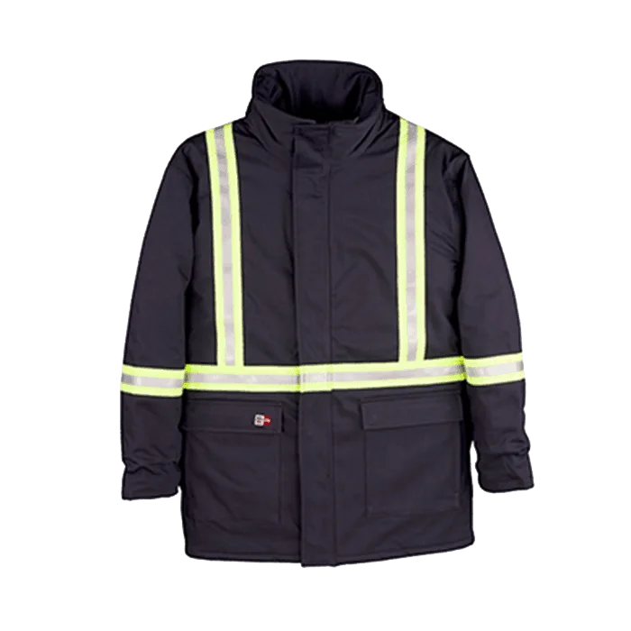 Big Bill Flame Resistant Winter Parka with Reflective Tape -V305N5
