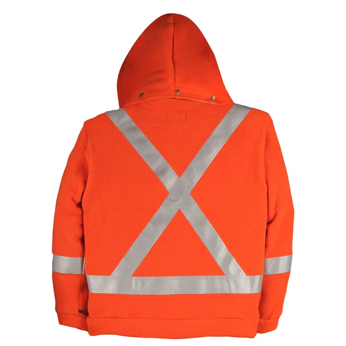 Big Bill Flame Resistant High Visibility Thermal Fleece Liner -Orange -BK468NF - Image 2