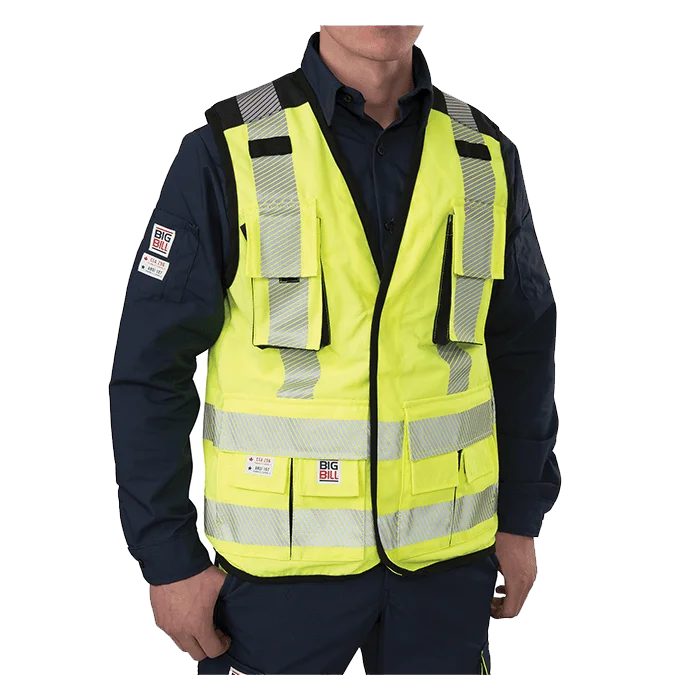 Big Bill High Visibility Surveyor's Vest -648HVT