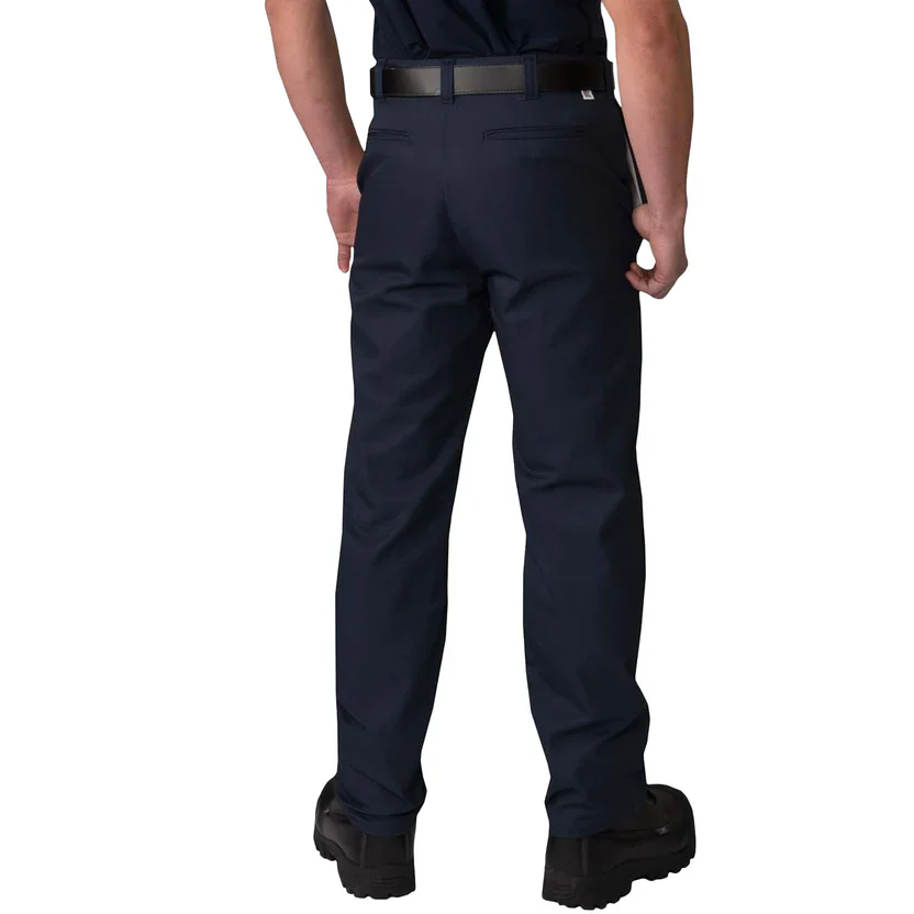 Big Bill Micro Fleece Lined Work Pants -Green/Navy -2147 - Image 4