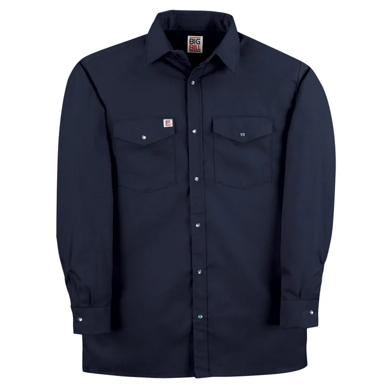 Big Bill Premium Long-Sleeve Snap Front Work Shirt  -247 - Image 4