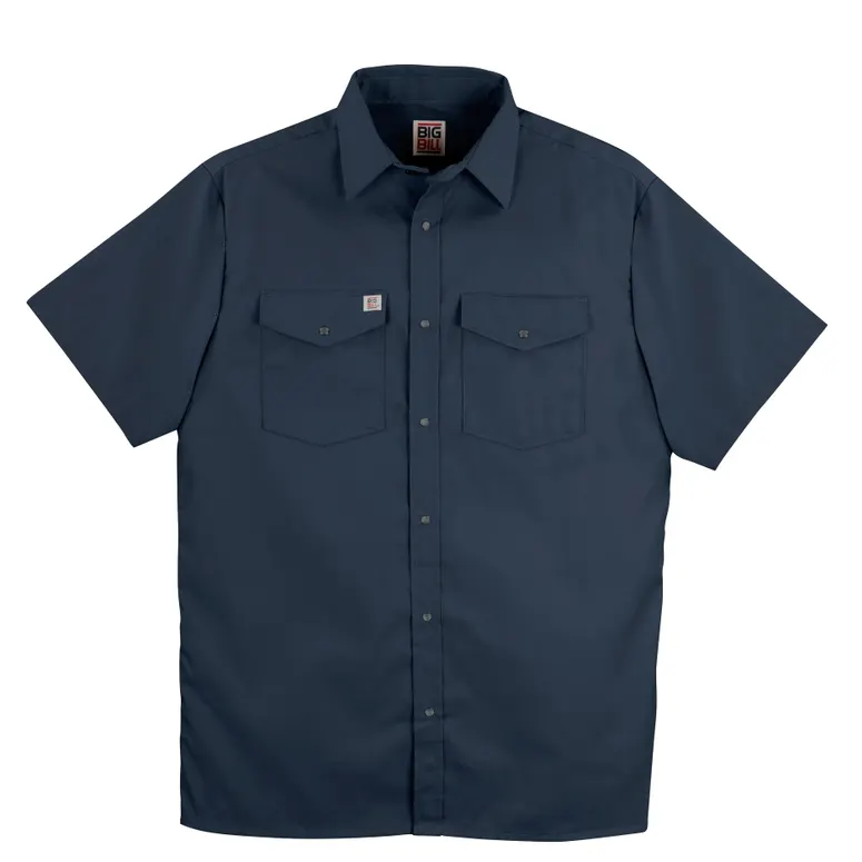 Big Bill Premium Short-Sleeve Snap Front Work Shirt -237 - Image 2