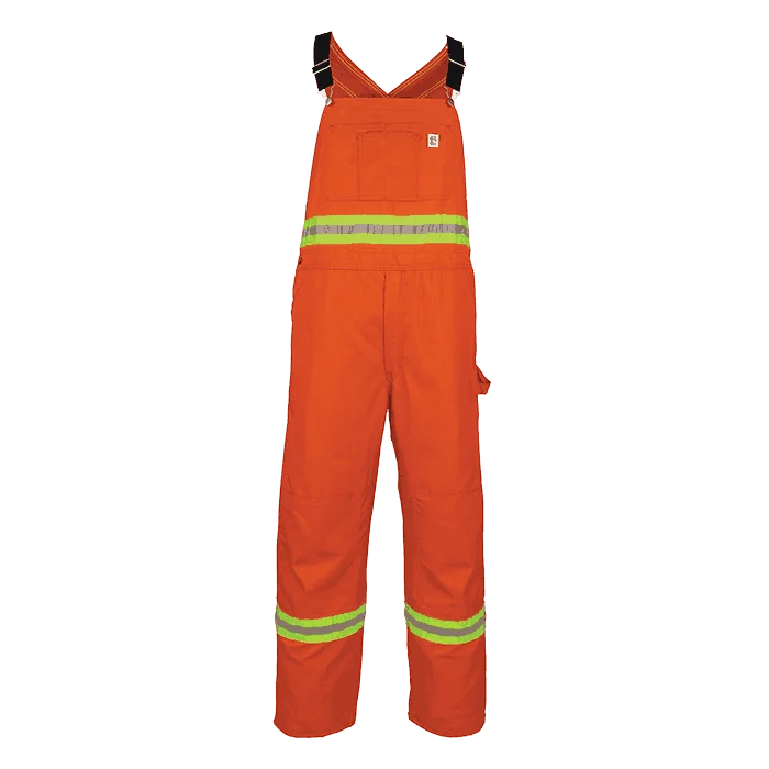 Big Bill High Visibility Unlined Industrial Bib Overall with Reflective Material -178BF