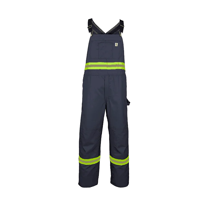Big Bill High Visibility Unlined Industrial Bib Overall with Reflective Material -178BF - Image 3