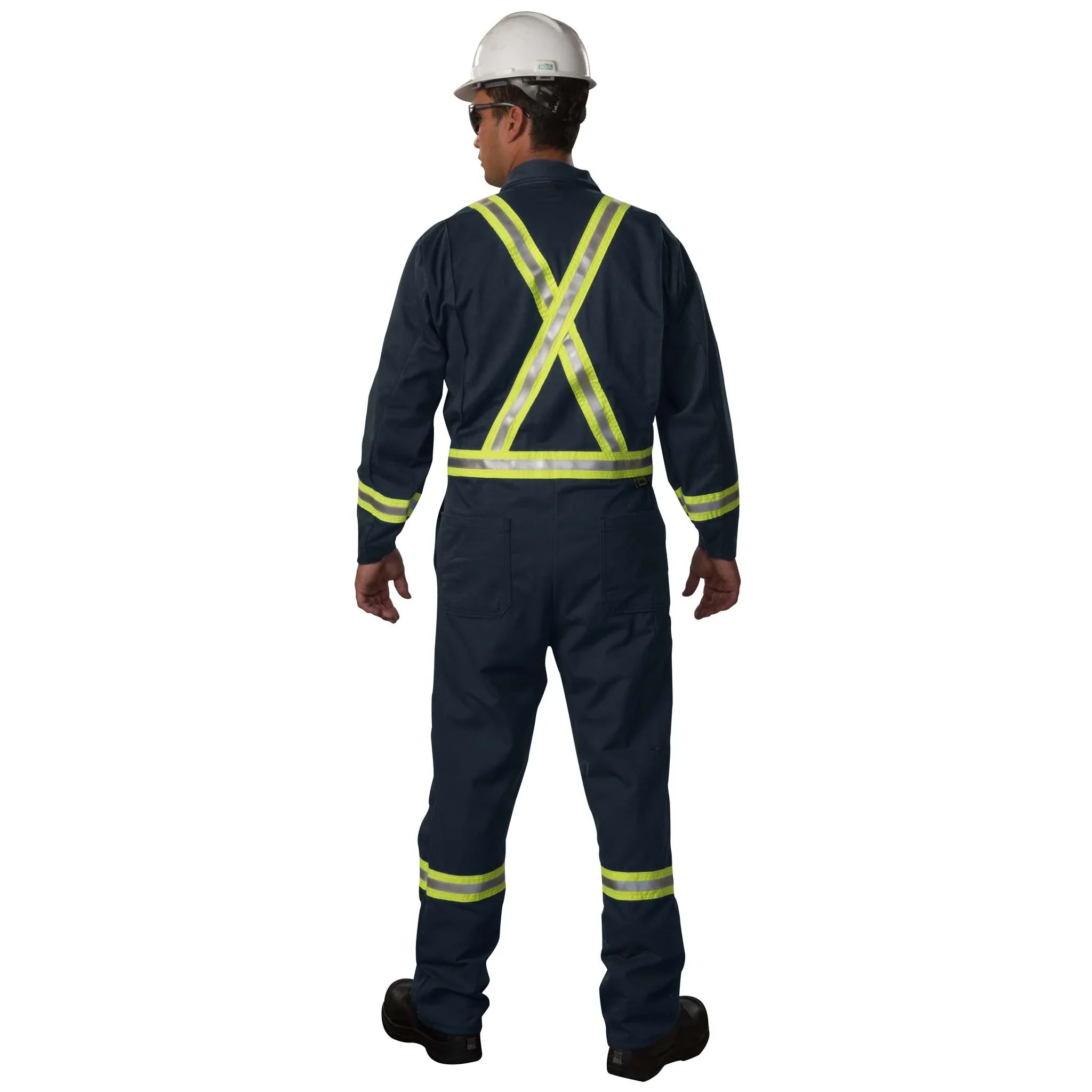 Big Bill Flame Resistant Work Coverall with Reflective Material -1325US9 - Image 2