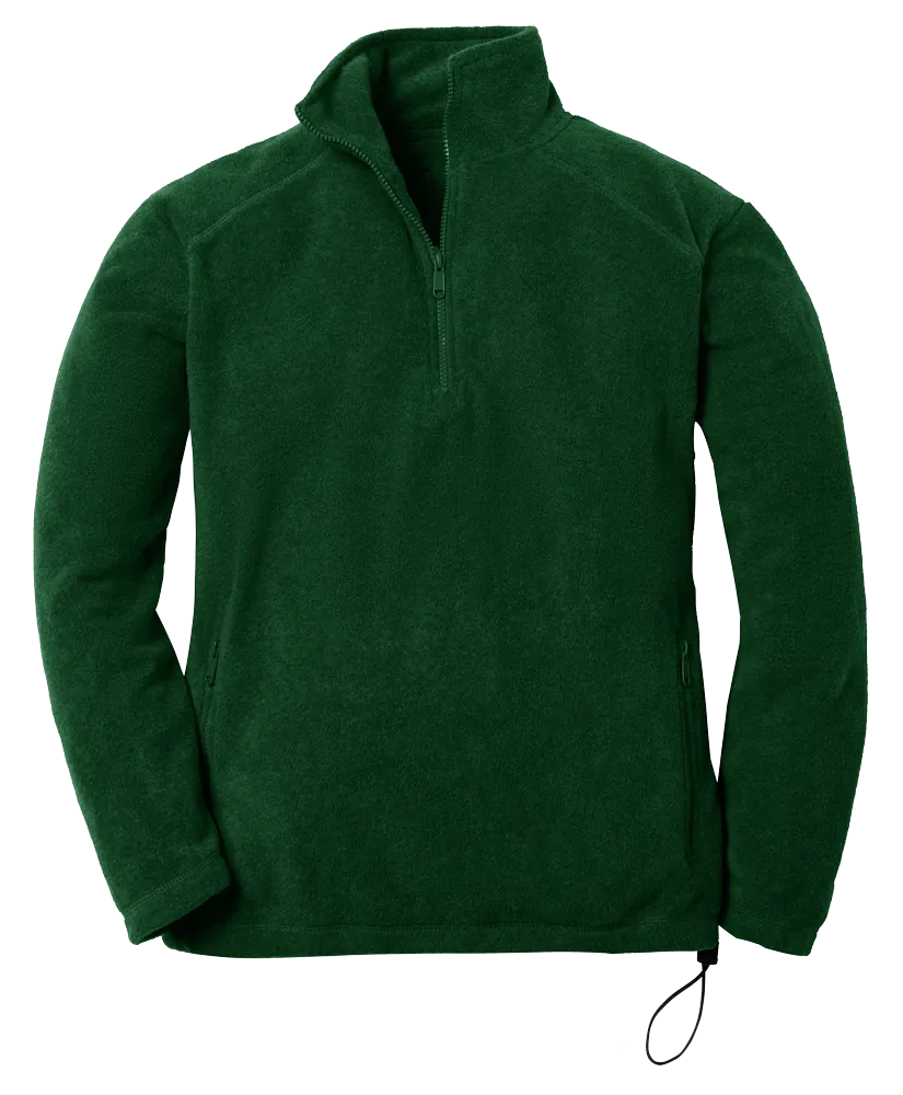 Blue Generation Adult Micro Fleece Zip Pullover-BG9952 - Image 5