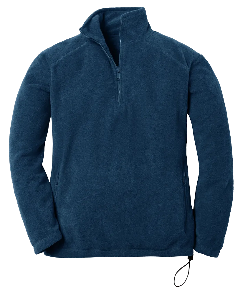Blue Generation Adult Micro Fleece Zip Pullover-BG9952 - Image 6