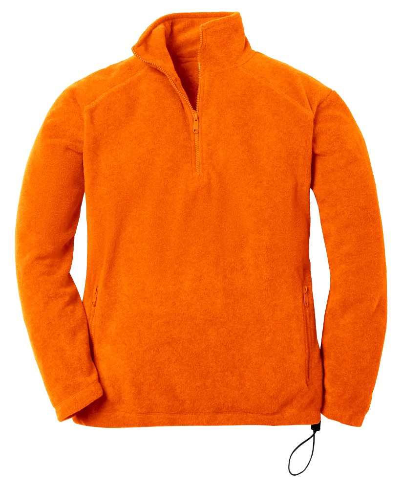 Blue Generation Adult Micro Fleece Zip Pullover-BG9952 - Image 7