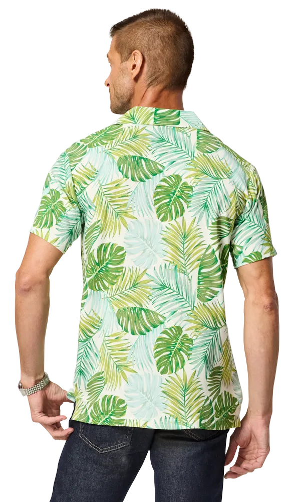 Blue Generation Adult Short-Sleeve Challis Camp Shirt-BG3110 - Image 5