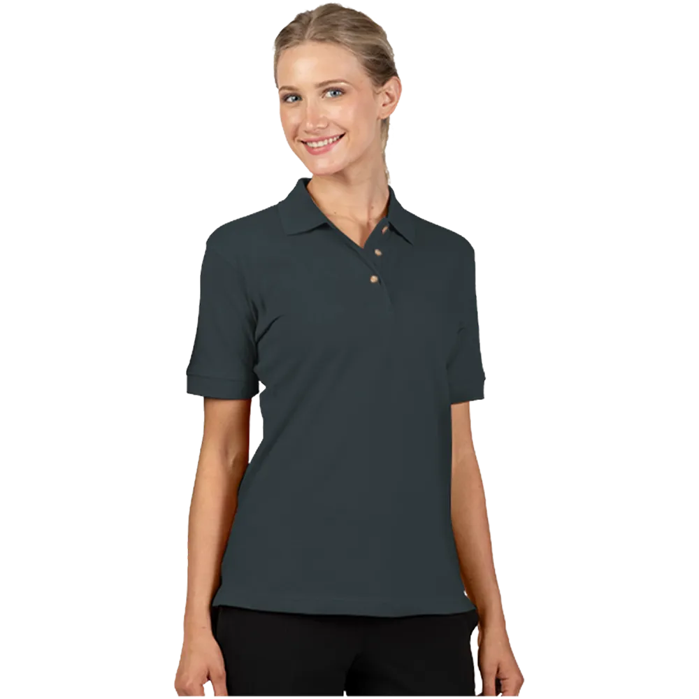 Blue Generation Ladies' 100% Cotton Pique Polo-BG6201 - Image 6