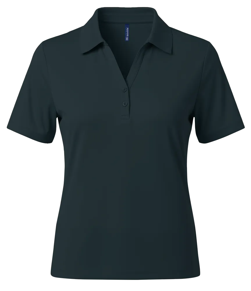 Blue Generation Ladies Recycled Knit Polo-BG6008 - Image 3