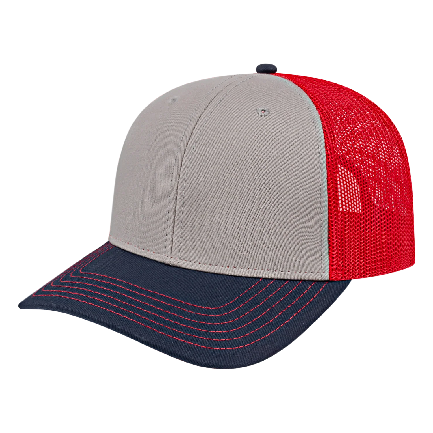 Blue Generation Trucker Mesh Back Cap-BG1528C - Image 17