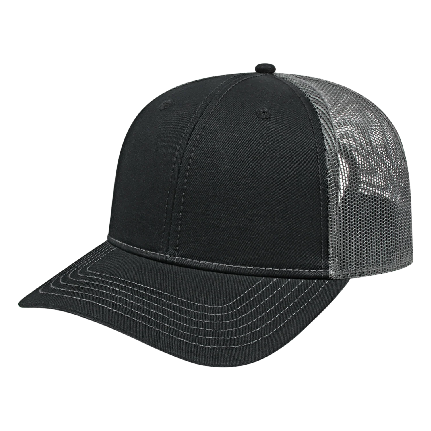 Blue Generation Trucker Mesh Back Cap-BG1528C - Image 3