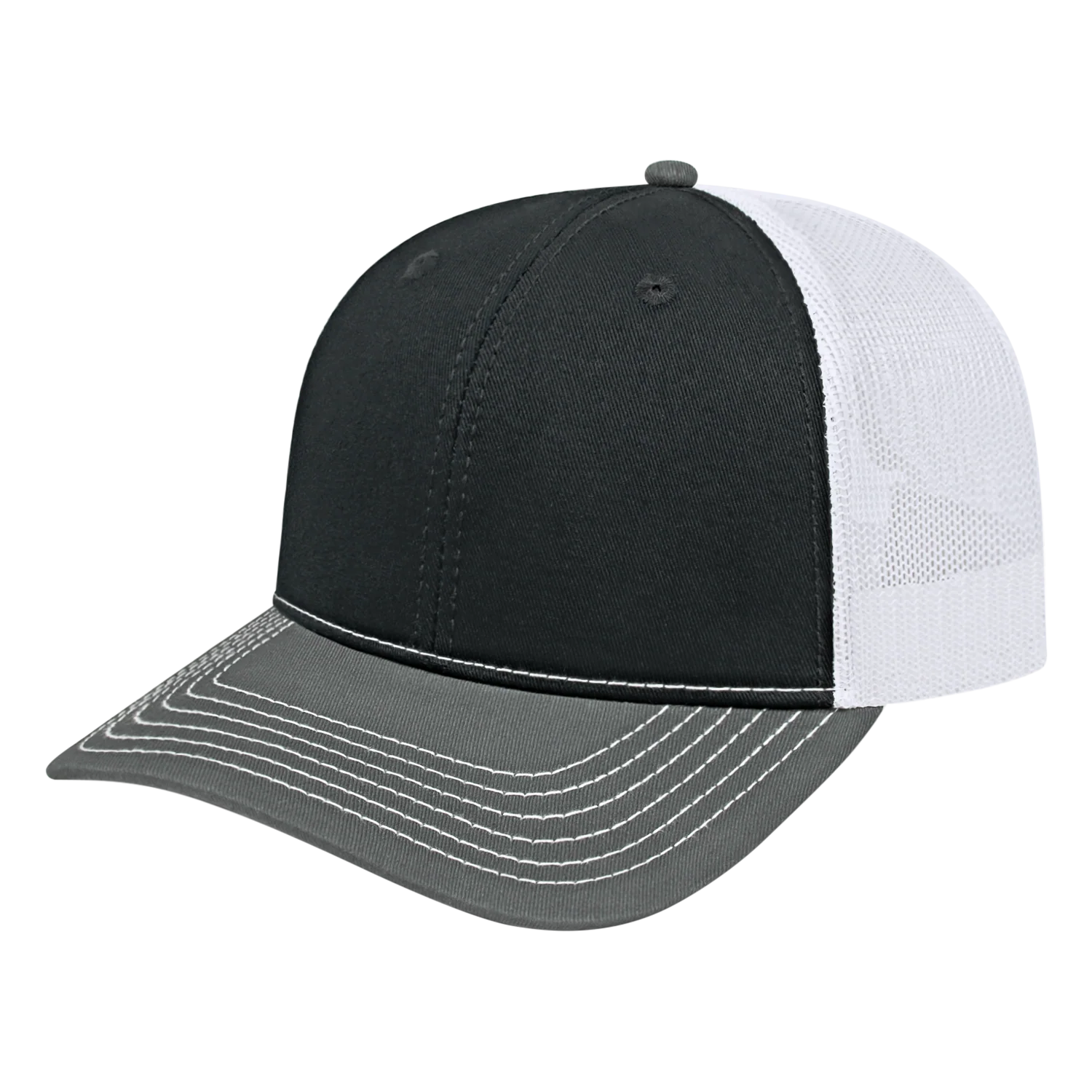 Blue Generation Trucker Mesh Back Cap-BG1528C - Image 4