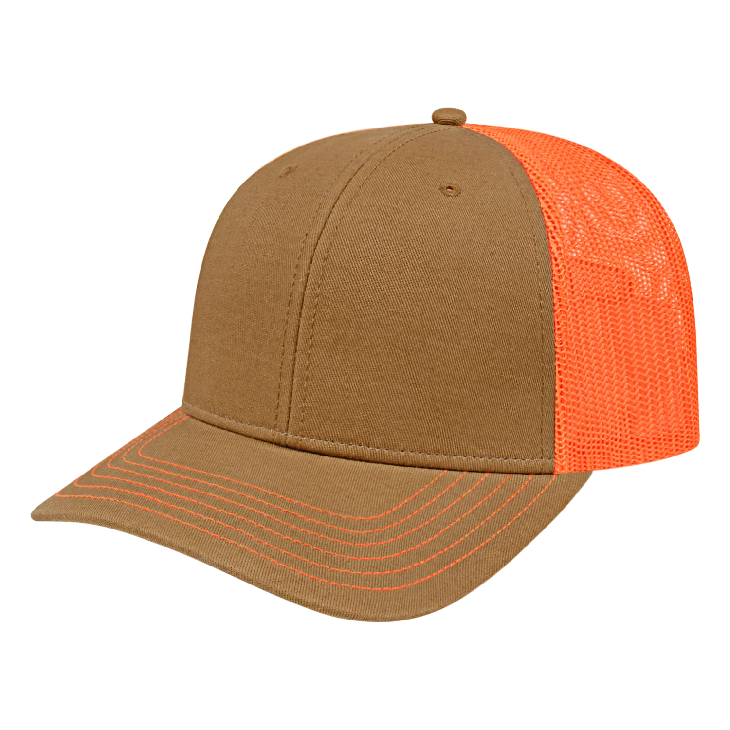 Blue Generation Trucker Mesh Back Cap-BG1528C - Image 7