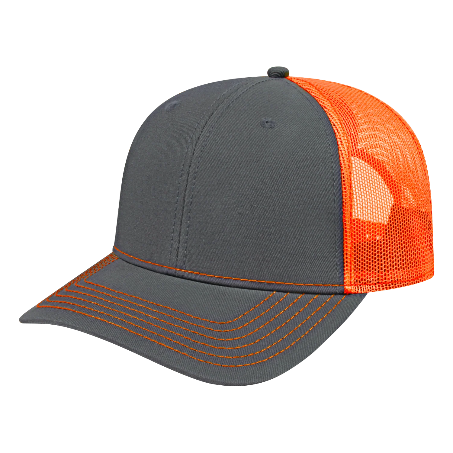 Blue Generation Trucker Mesh Back Cap-BG1528C - Image 9