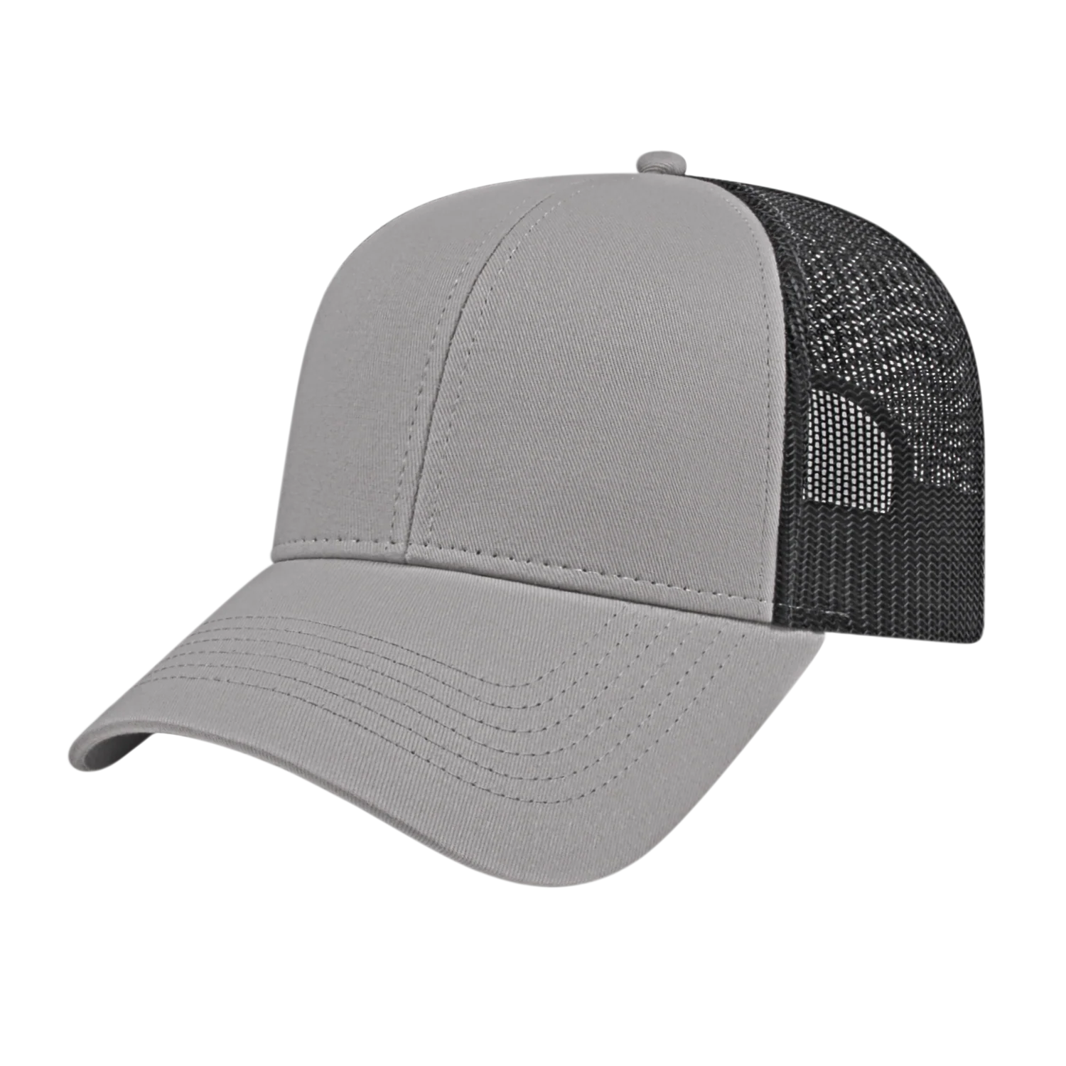 Blue Generation Two-Tone Trucker Mesh Back Cap-BG1525C - Image 7