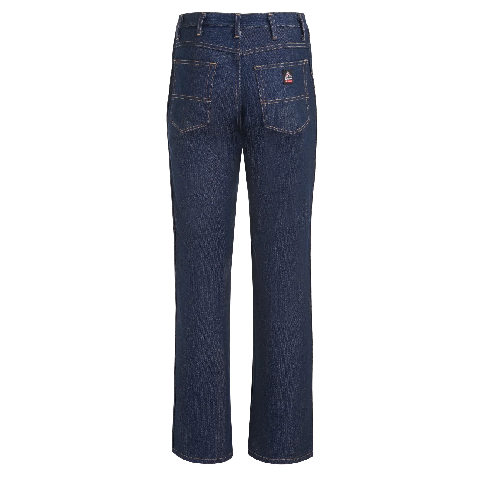 Bulwark® Men's Relaxed Excel FR Jean - Dark Denim -	PEJ2DD - Image 2