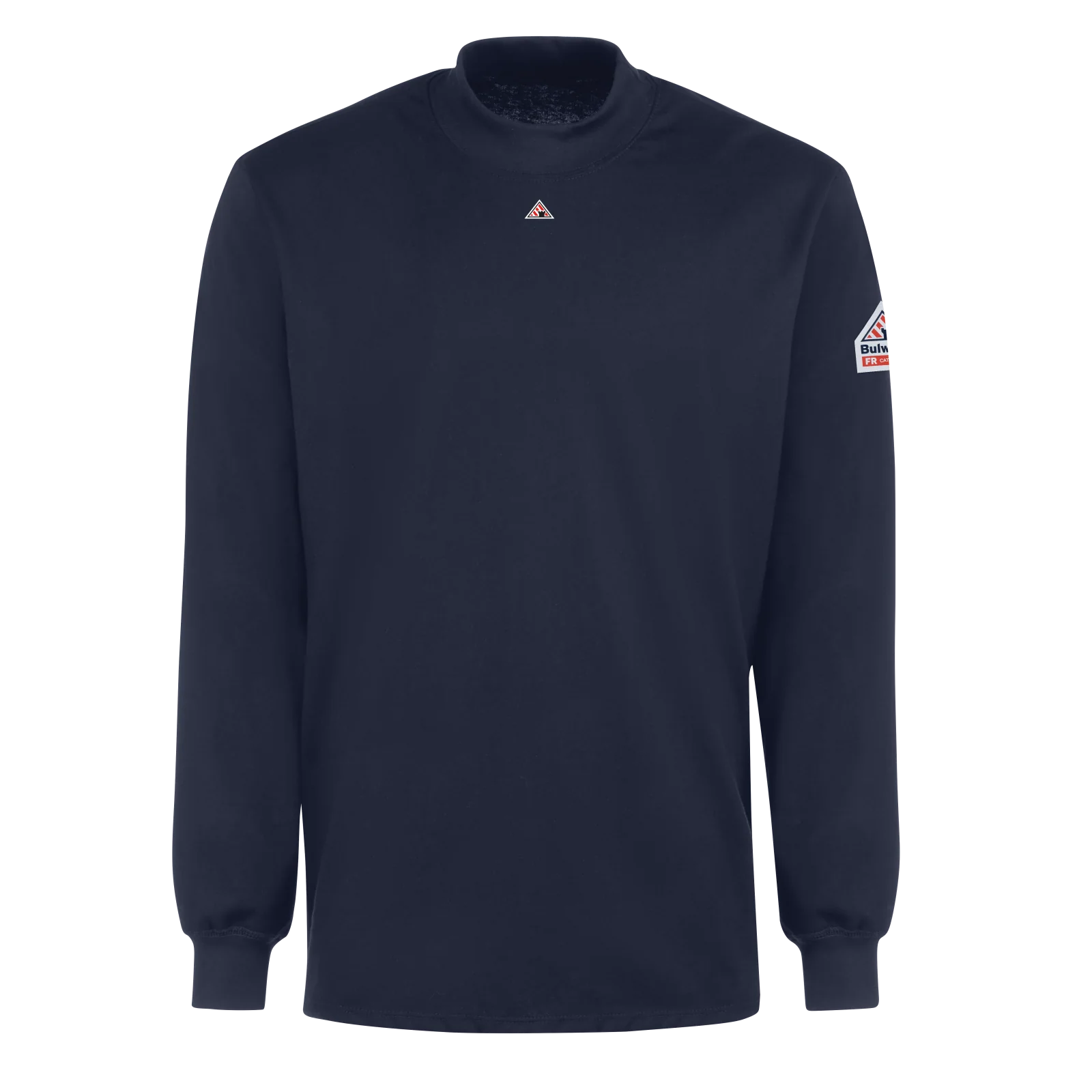 Bulwark® Men's FR Tagless Mock Turtleneck -  Navy - SEK2NV
