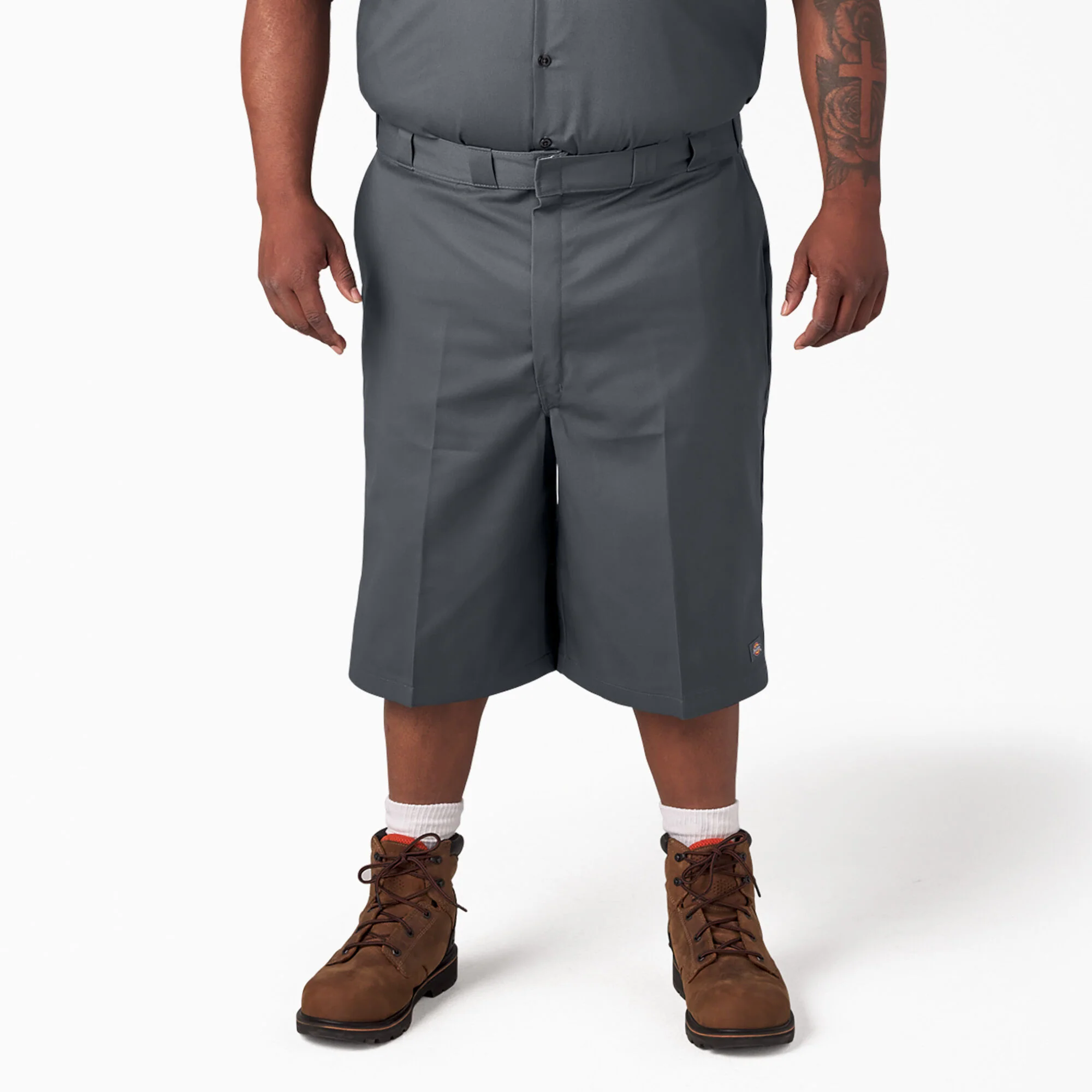 Dickies 13" Loose Fit Flat Front Work Shorts - Charcoal (42283) - Image 6