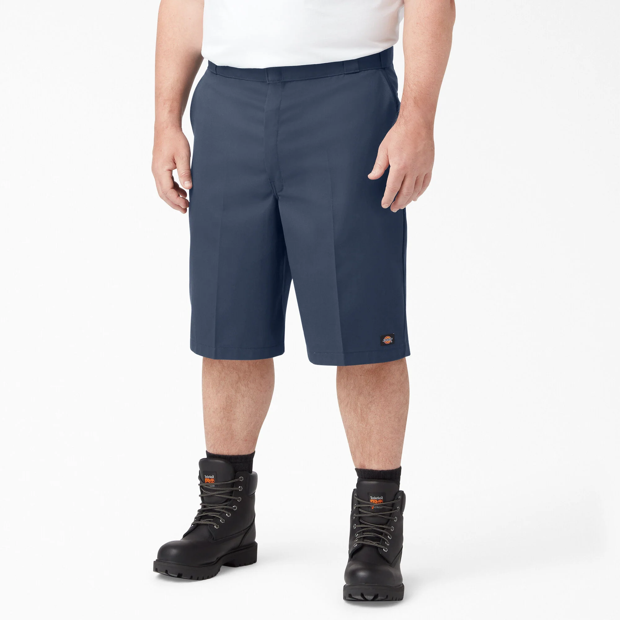Dickies 13" Loose Fit Flat Front Work Shorts - 42283 Navy - Image 5