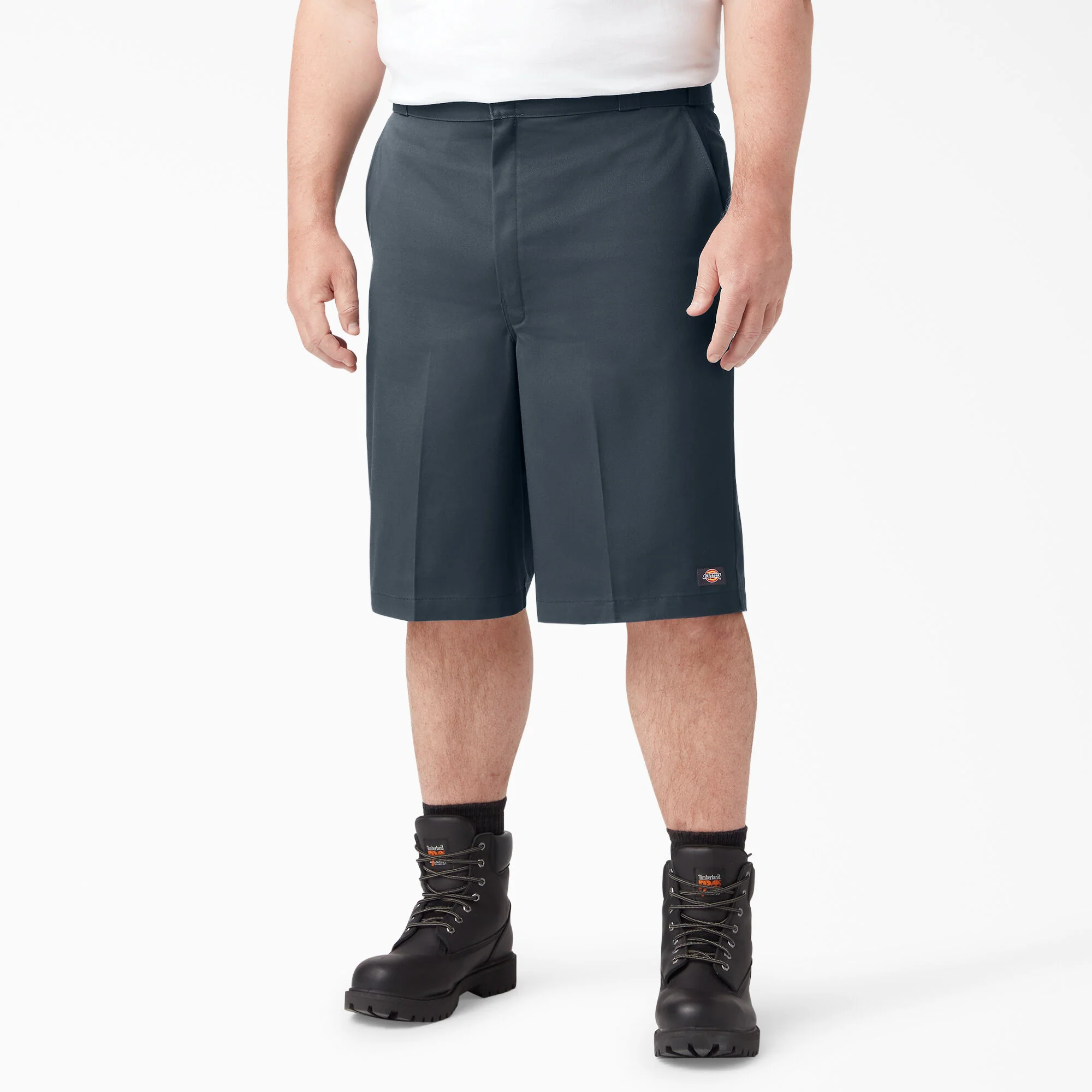 Dickies 13" Loose Fit Flat Front Work Shorts - 42283 - Diesel Gray - Image 6