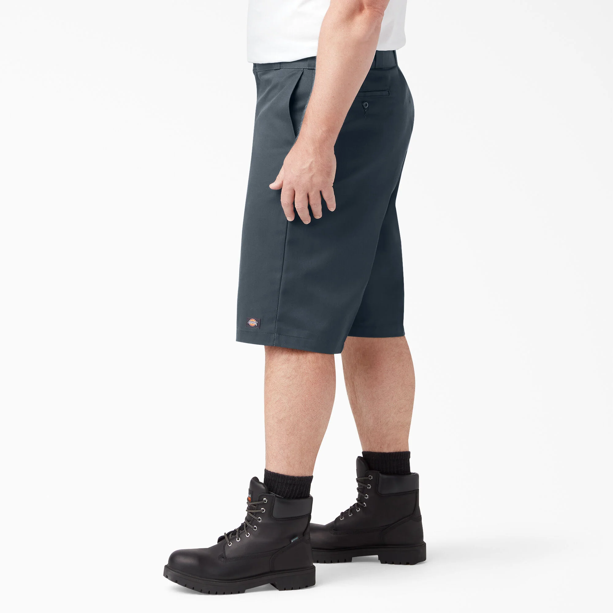 Dickies 13" Loose Fit Flat Front Work Shorts - 42283 - Diesel Gray - Image 7