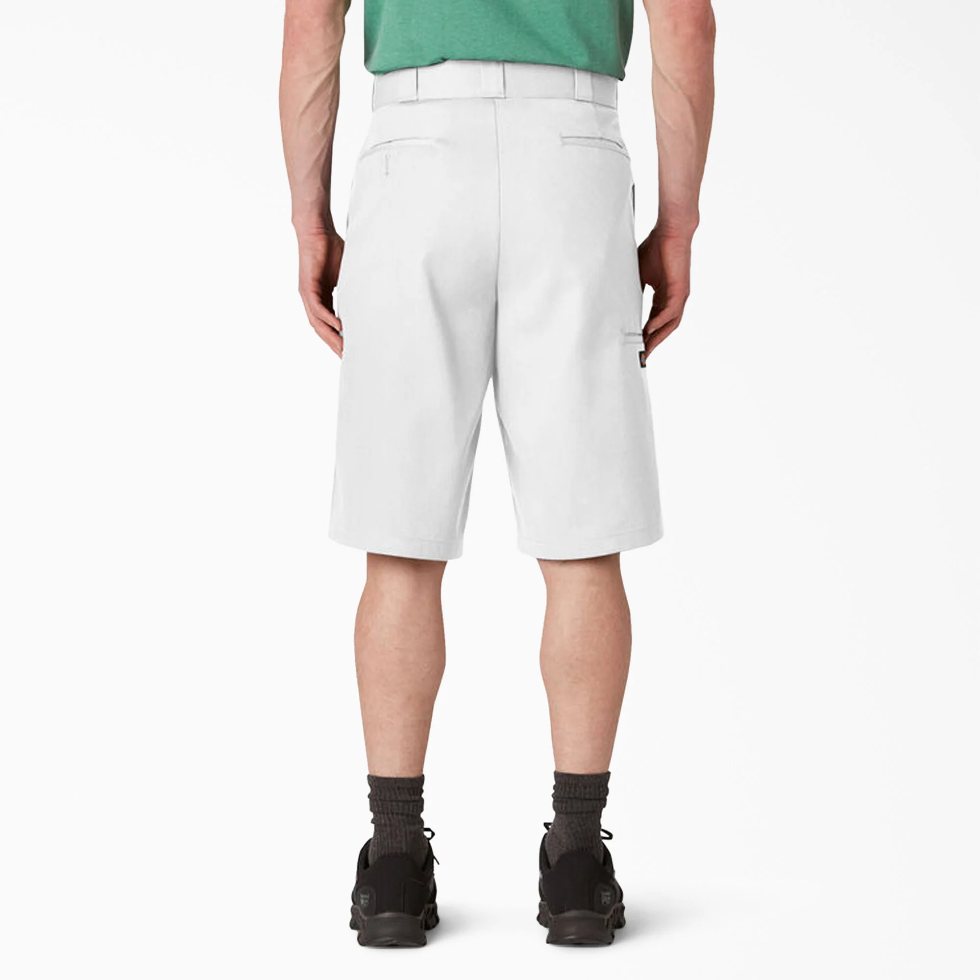 Dickies 13" Loose Fit Flat Front Work Shorts - 42283 - White - Image 3
