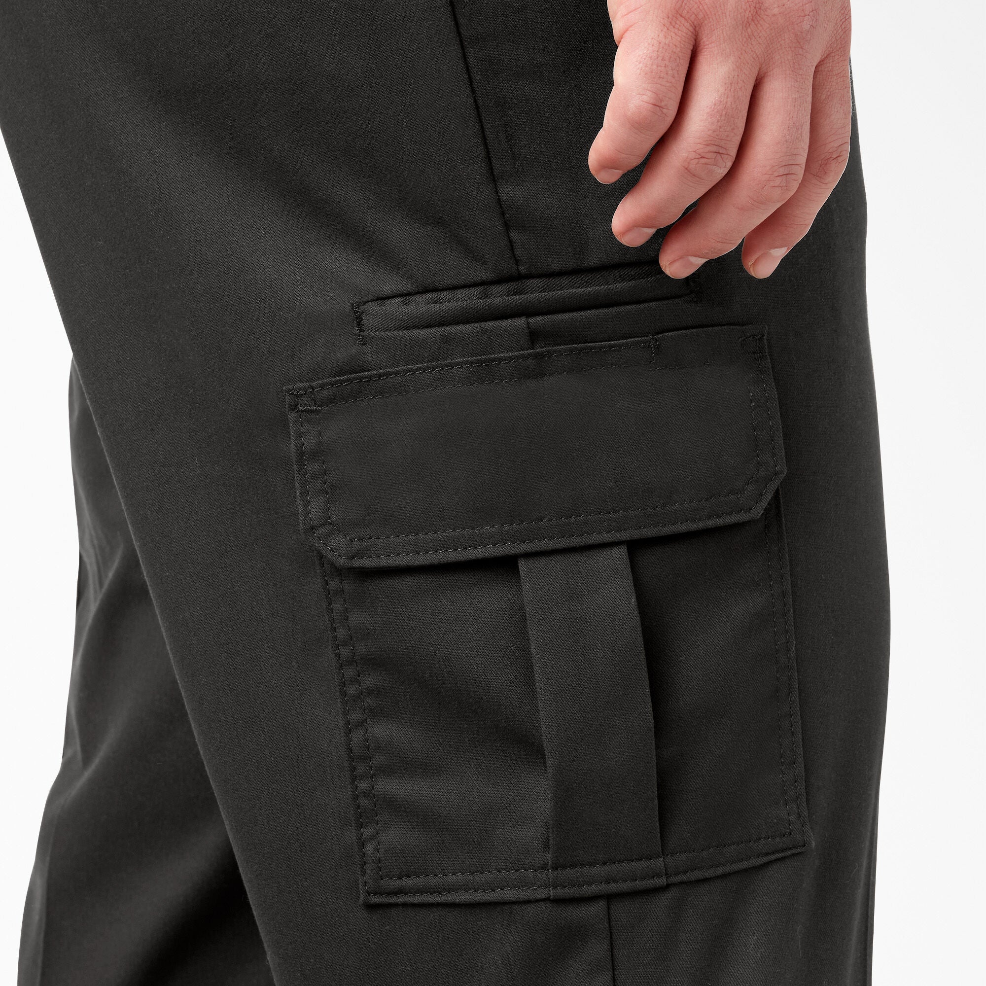 Dickies FLEX Regular Fit Cargo Pants - Black DWP595 - Image 5