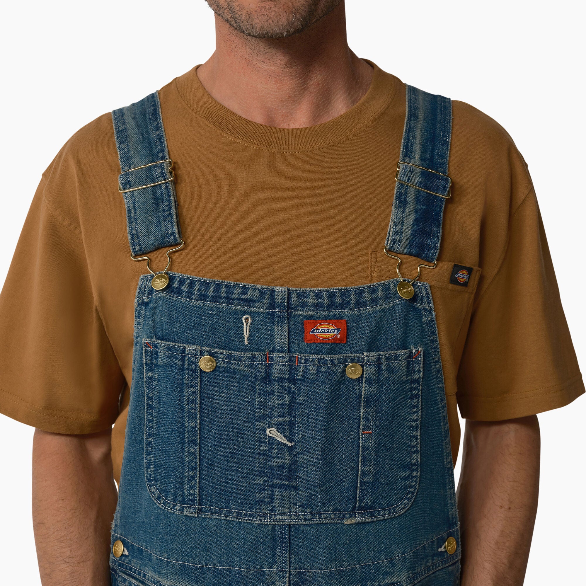 Dickies Indigo Bib Overalls - 83294 - Image 3
