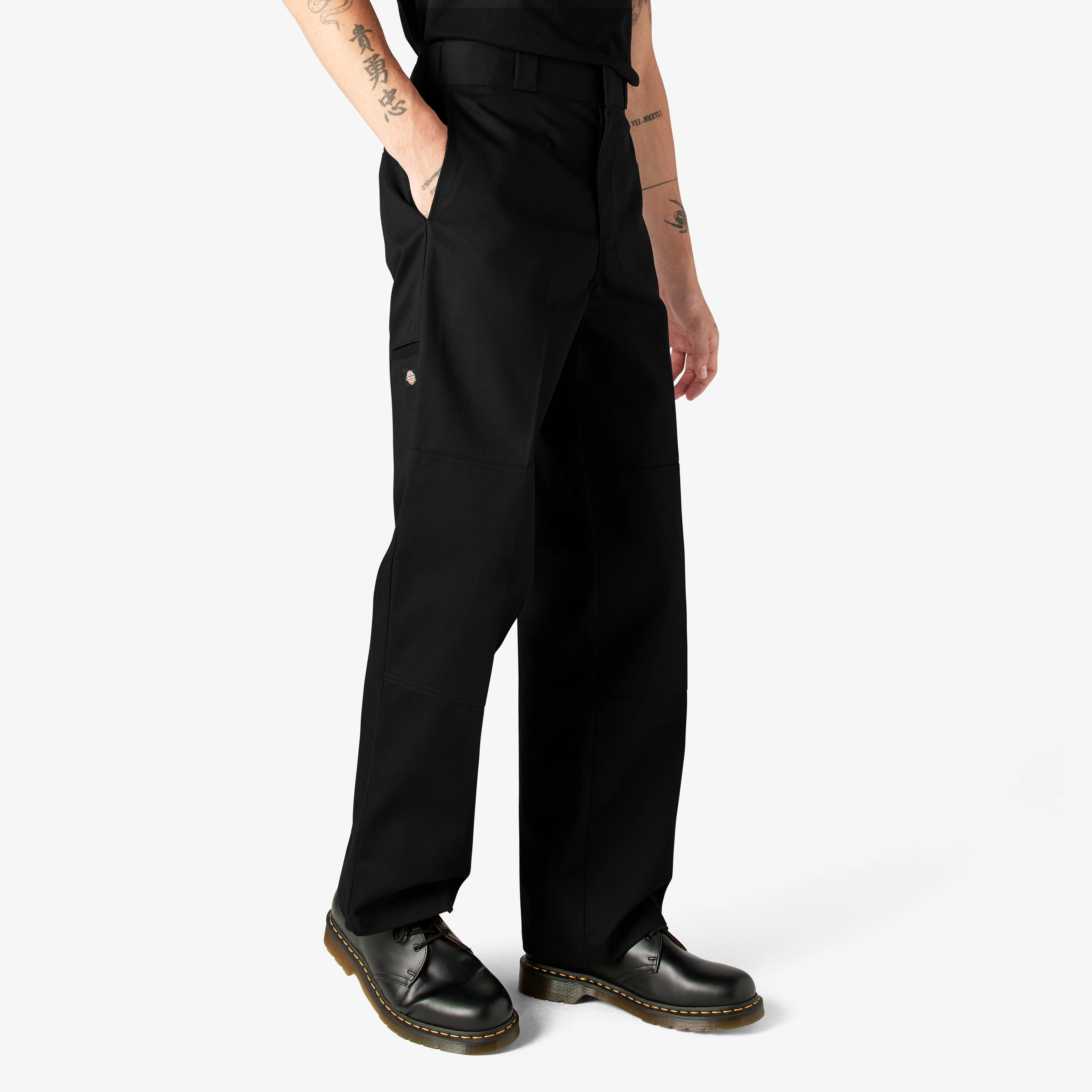 Dickies Loose Fit Double Knee Work Pants - Black 85283 - Image 3