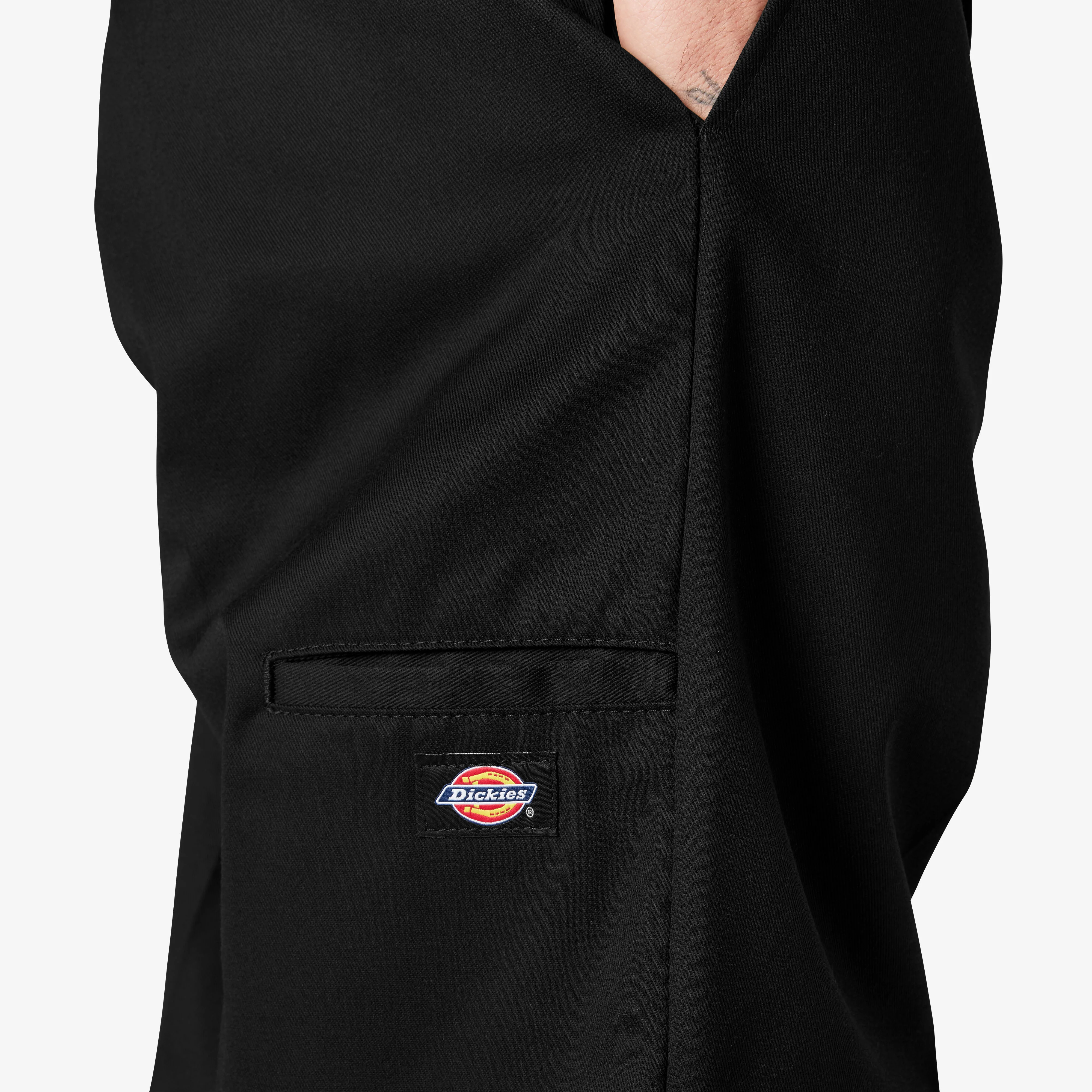 Dickies Loose Fit Double Knee Work Pants - Black 85283 - Image 6