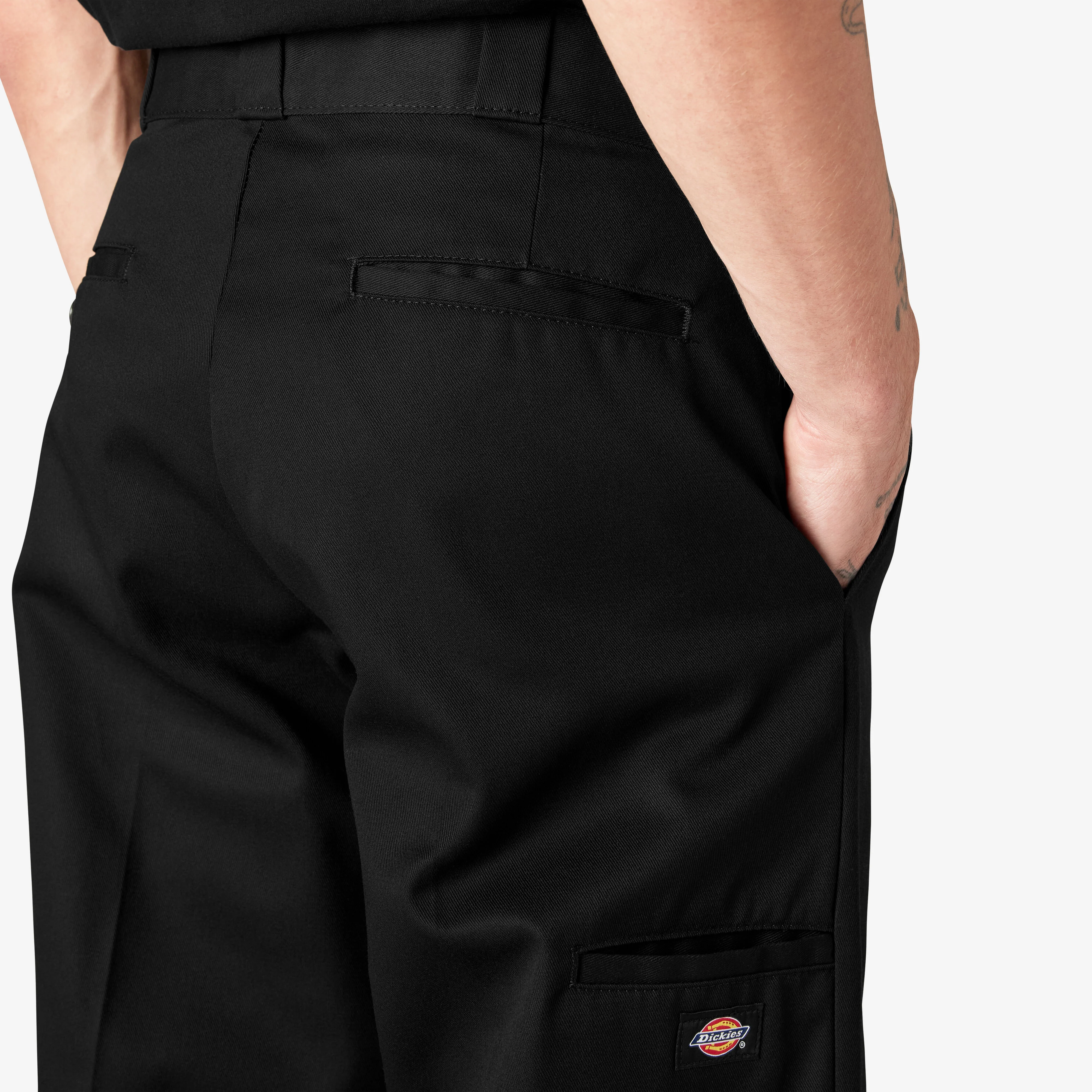 Dickies Loose Fit Double Knee Work Pants - Black 85283 - Image 7