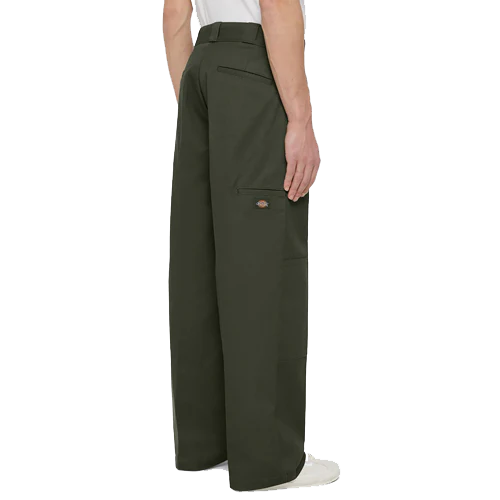 Dickies Loose Fit Double Knee Work Pants - Olive Green 85283 - Image 3