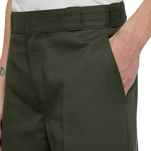 Dickies Loose Fit Double Knee Work Pants - Olive Green 85283 - Image 4