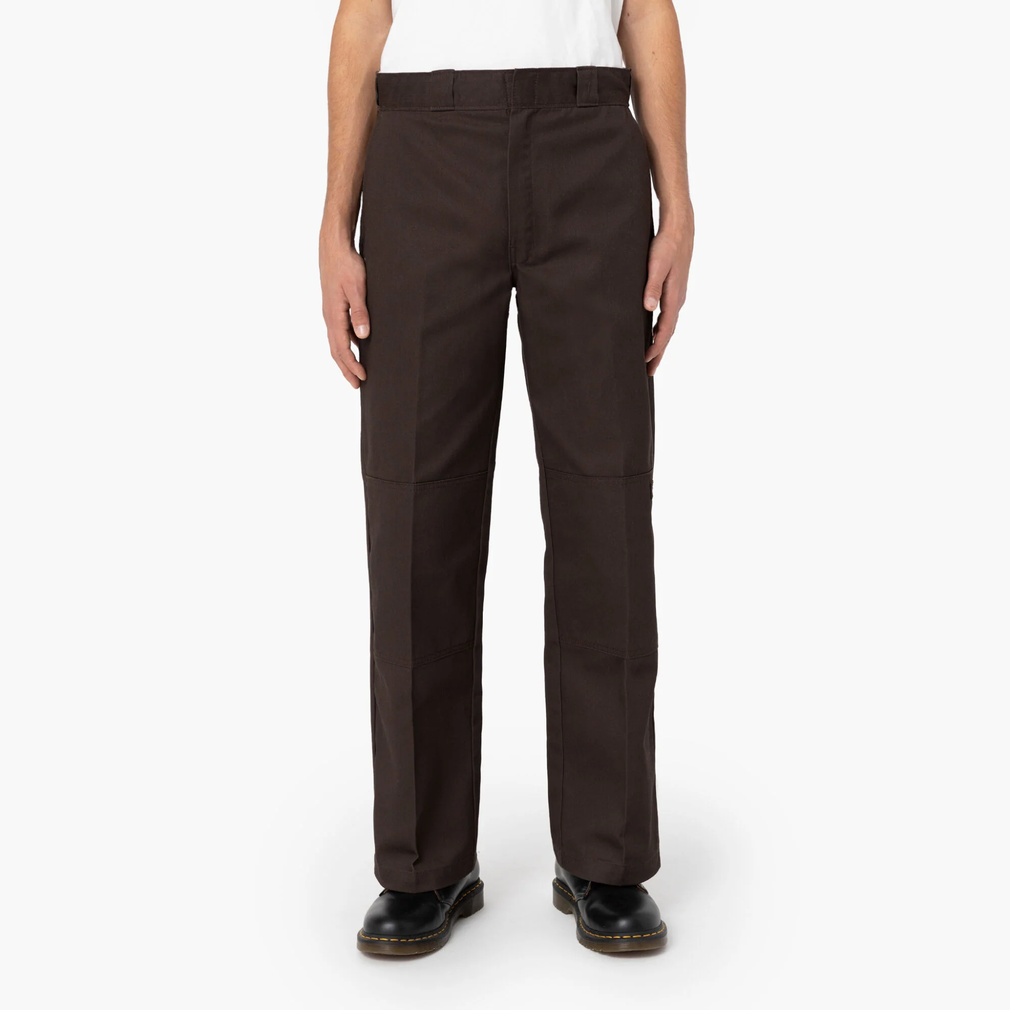 Dickies Loose Fit Double Knee Work Pants - Dark Brown 85283