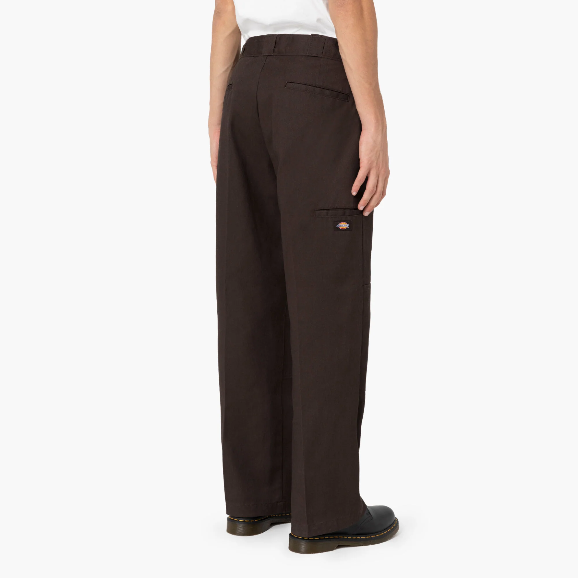 Dickies Loose Fit Double Knee Work Pants - Dark Brown 85283 - Image 2