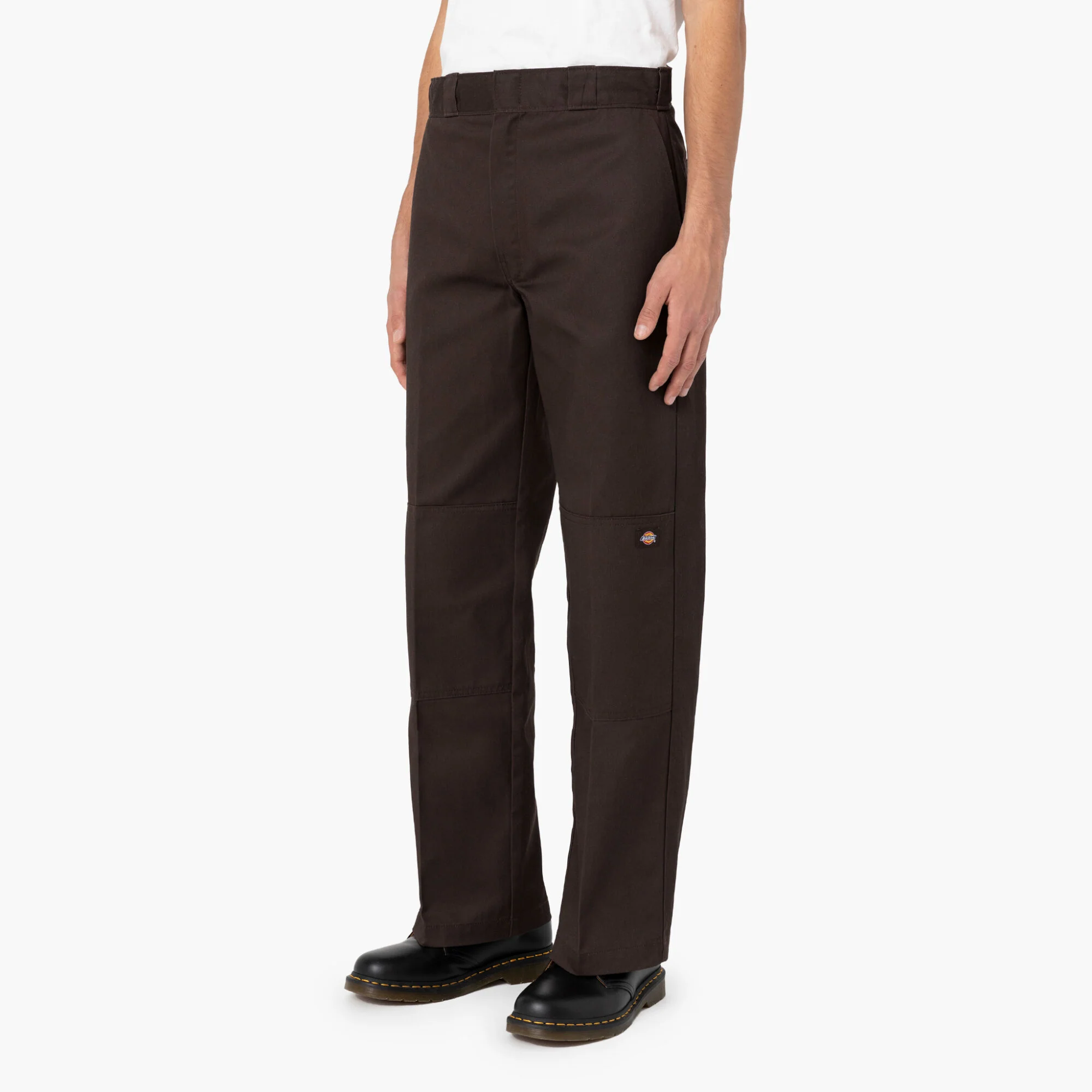 Dickies Loose Fit Double Knee Work Pants - Dark Brown 85283 - Image 3