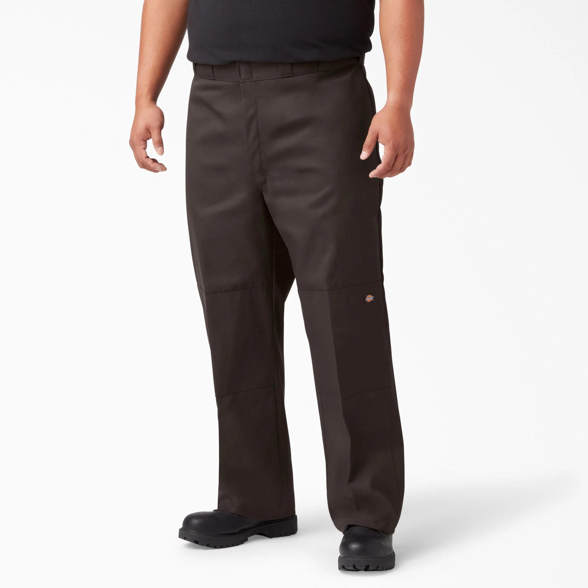 Dickies Loose Fit Double Knee Work Pants - Dark Brown 85283 - Image 5