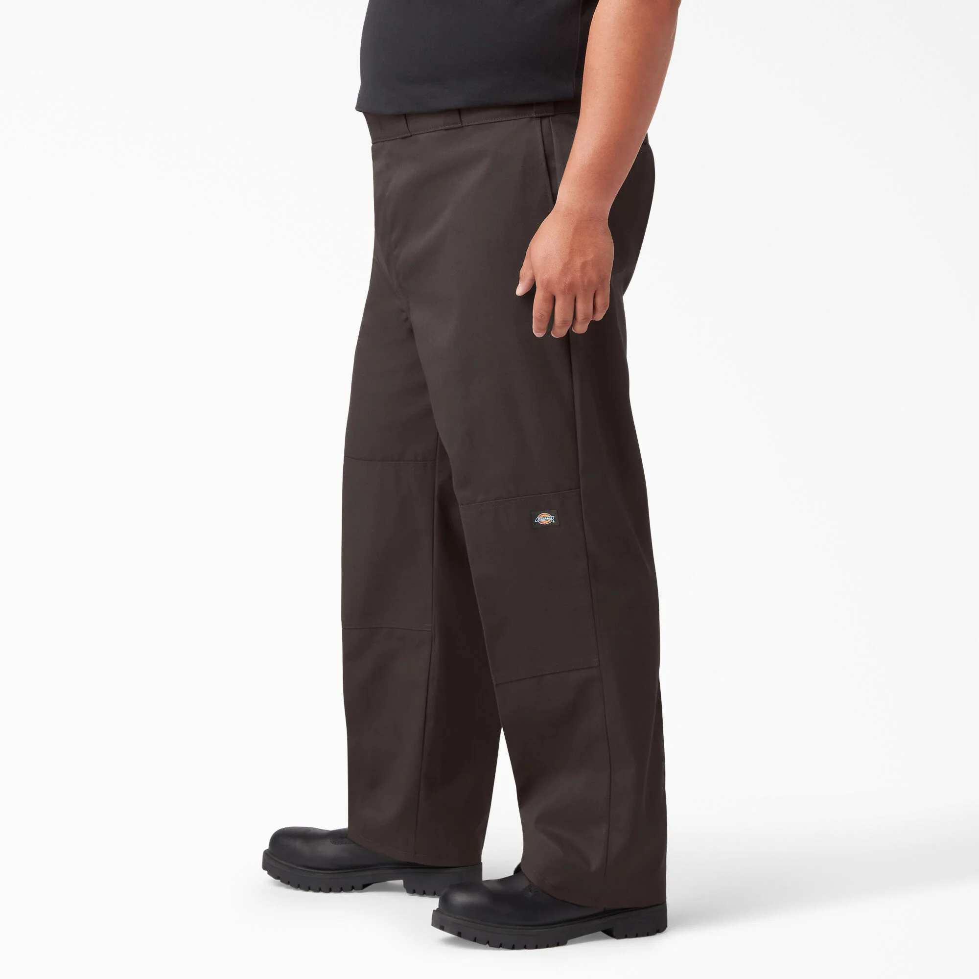 Dickies Loose Fit Double Knee Work Pants - Dark Brown 85283 - Image 6
